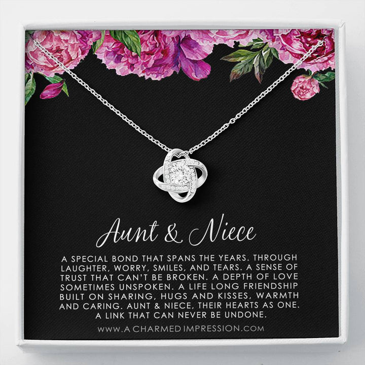 Love Between Aunt and Niece Is Everlasting Bond Teardrop Necklace Ster –  Jen Downey